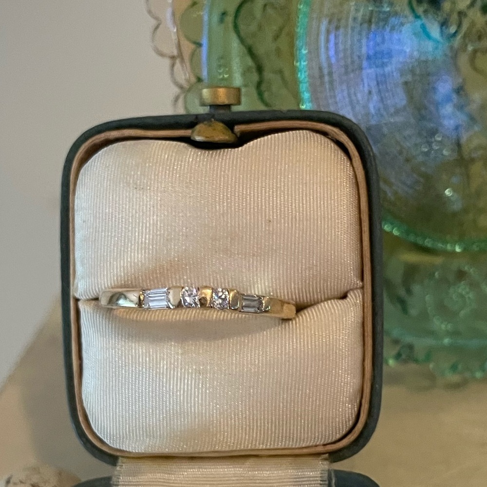 Natural Diamonds and 14k Ring - Picture 5 of 7
